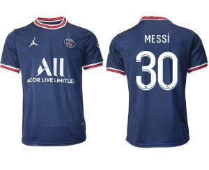 Paris Saint Germain PSG Heimtrikot 2021-22 MESSI 30 Herren Fußballtrikot