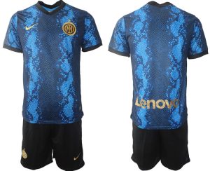 Inter Mailand Personalisierte Home Fußball Trikot Kit Set Anpassbare Name und Nummer