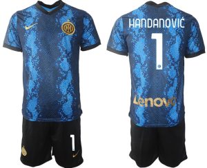 Inter Mailand Samir Handanović #1 Fußballtrikots Set Günstig