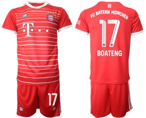 Trikotsatz FC Bayern München Heimtrikot 2022-2023 Shirt Herren Boateng 17
