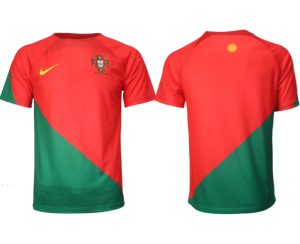 Portugal WM 2022 Trikot Kurzarm Fußballtrikot Herren Sale