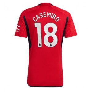 Manchester United Heimtrikot 2023-24 Kurzarm bestellen mit Aufdruck Casemiro 18