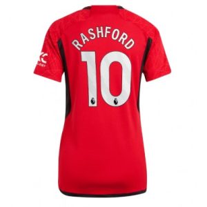 Frauen Manchester United Heimtrikot 2023 2024 bestellen mit Aufdruck Marcus Rashford 10