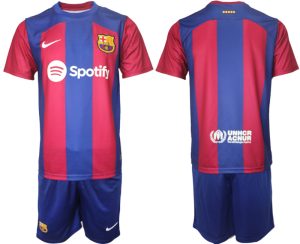 Herren Heimtrikot FC Barcelona 2023-2024 Trikot Trikotsatz im Sale