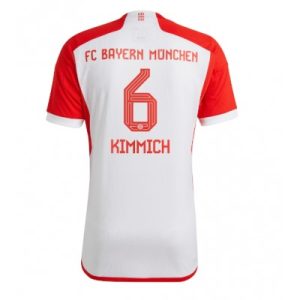 Fussballtrikots Günstig Bayern Munich Heimtrikot 2023-2024 Kurzarm Joshua Kimmich 6