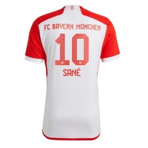 Fussballtrikots Günstig Bayern Munich Heimtrikot 2023-2024 Kurzarm Leroy Sane 10