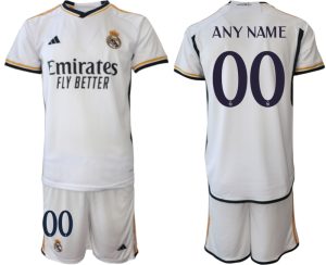 Herren Real Madrid 2023-24 Heimtrikot T-Shirt Personalisierbar Fußballtrikots