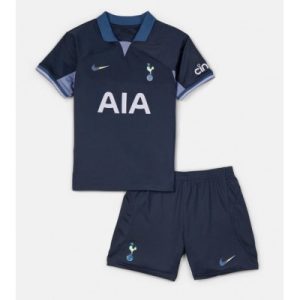 Kindertrikot Tottenham Hotspur Auswärtstrikot 2023-2024 Fußballtrikots Trikotsatz