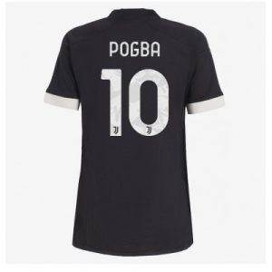 Günstige Frauen Fußballtrikot Juventus 3rd trikot 2023-24 Kurzarm Paul Pogba 10