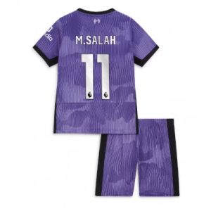Kinder Fußballtrikot Set Liverpool 3rd trikot 2023-2024 Bestellen Mohamed Salah 11