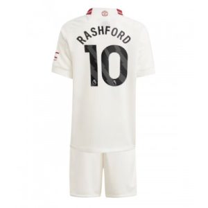 Fußballtrikot Kinder Günstig Manchester United 3rd trikot 2023-2024 Marcus Rashford 10