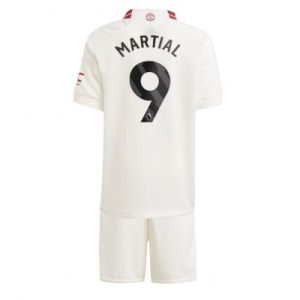 Günstige Kinder Trikotsatz Manchester United 3rd trikot 2023-2024 Anthony Martial 9